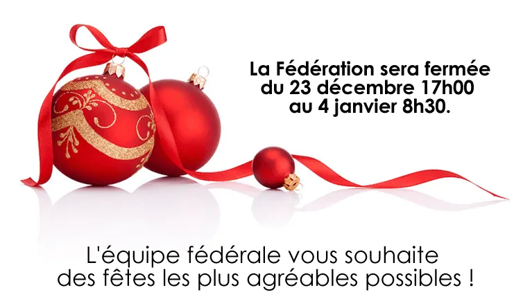annonce fermeture période Noêl