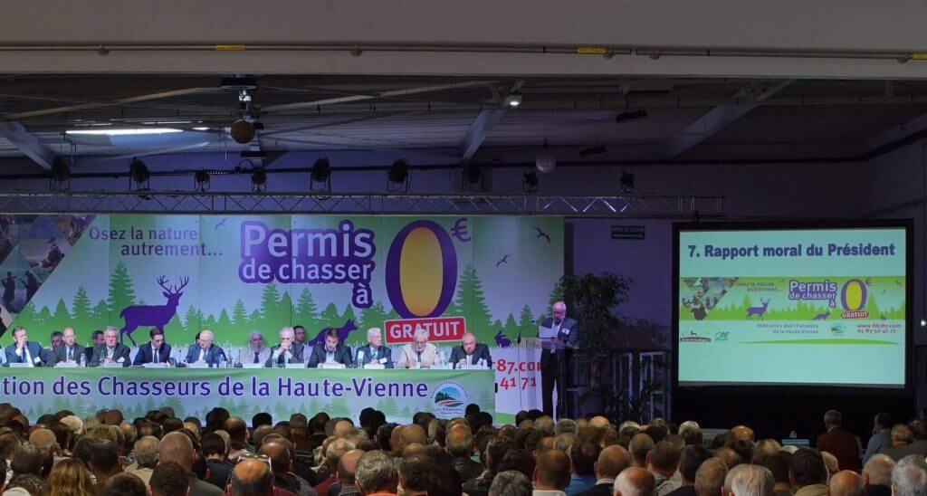 conférence permis de chasse à 0€