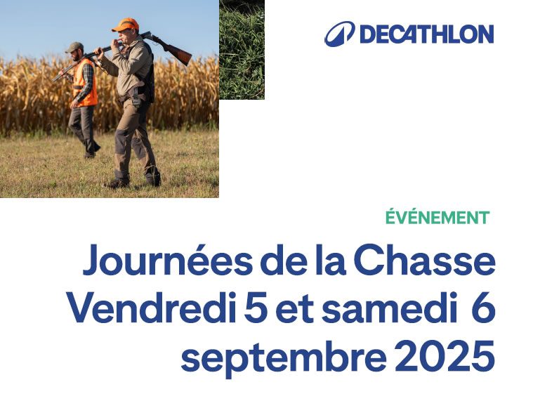 Journées Chasse Décathlon 2025