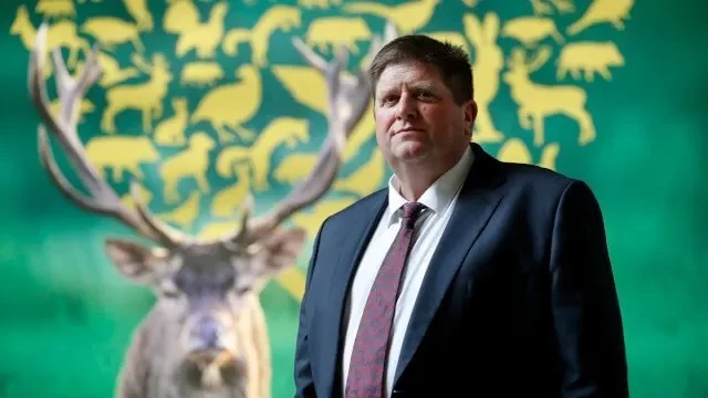 Willy Schraen, président de la Fédération nationale des chasseurs